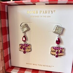 RBP 6103 just add butter Bomb Party market fresh earrings